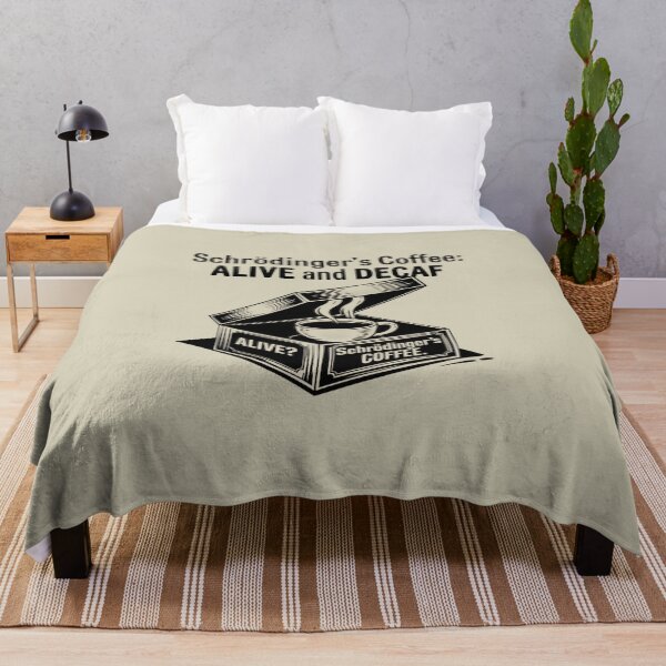 Item preview, Schrödinger's Coffee: Alive and Decaf designed and sold by Situstshirts.