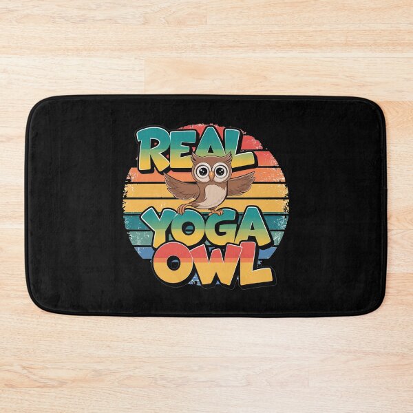 Item preview, Real Yoga Owl designed and sold by Gentle40Winks.