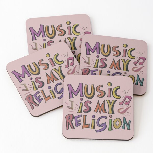 Item preview, Music Is My Religion designed and sold by Satyamshop76.