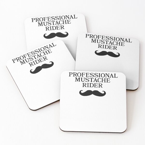Item preview, Professional mustache rider designed and sold by mar f.