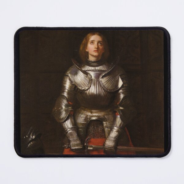 Item preview, Joan of Arc, c. 1865 by John Everett Millais designed and sold by Cat Lady Designs.