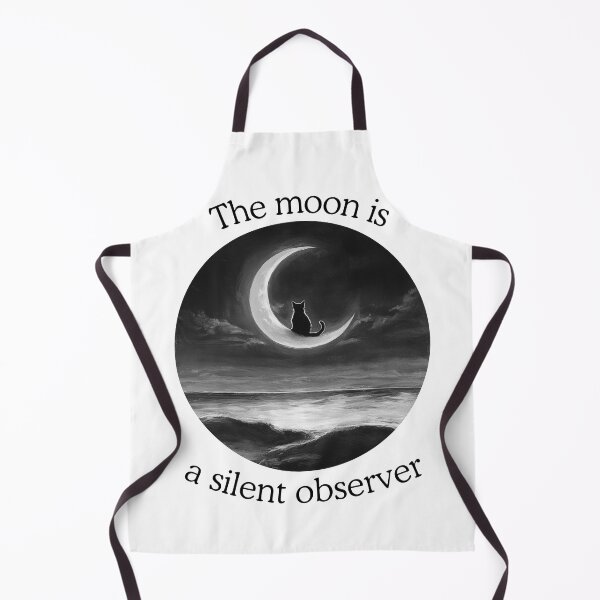 Item preview, The moon is a silent observer  designed and sold by CoastalGran.