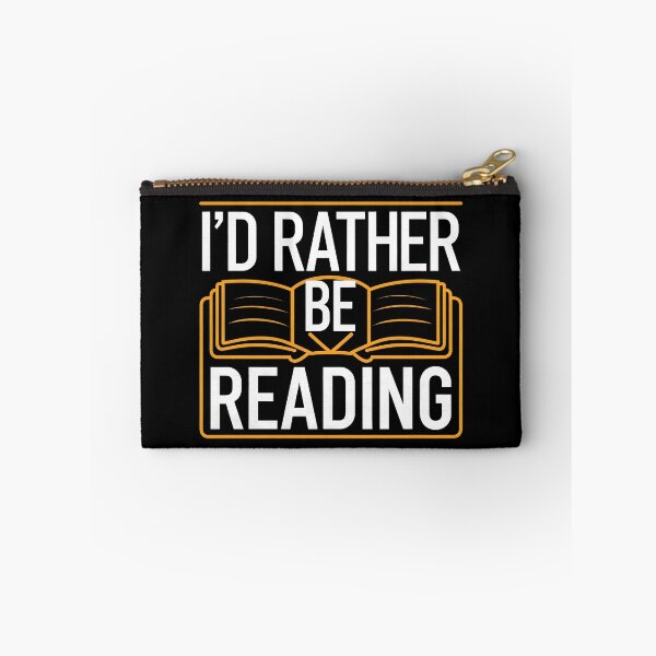 Item preview, I'd Rather Be Reading for Reading Enthusiasts & Book Lovers designed and sold by KLArtzStore.