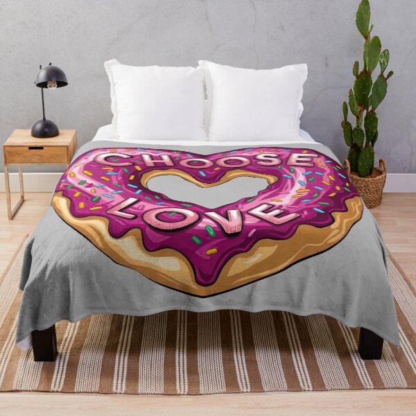 Item preview, Heart Shaped Doughnut by Just Choose Love designed and sold by JustChooseLove.