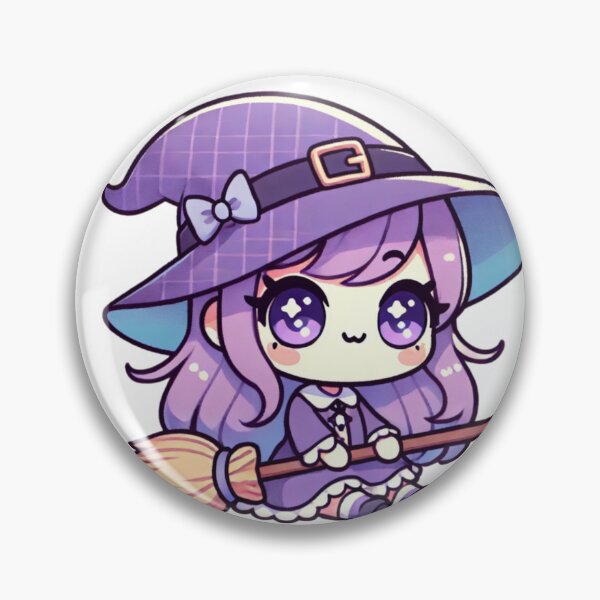 Item preview, Kawaii Witch Design - 'Resting Witch Face' Adorable designed and sold by sadman73.