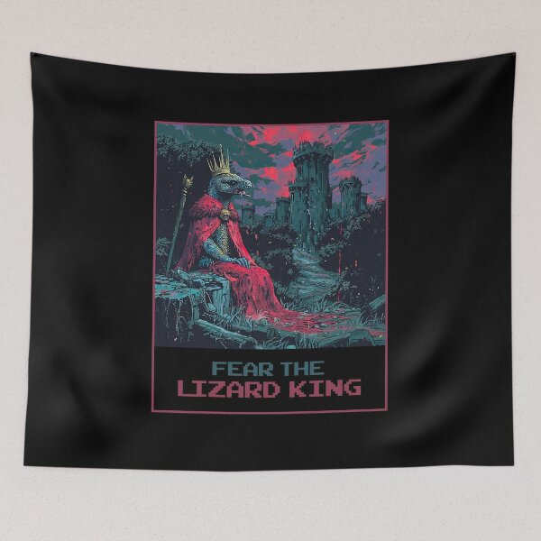 Item preview, Fear The Lizard King designed and sold by MagicAxe.
