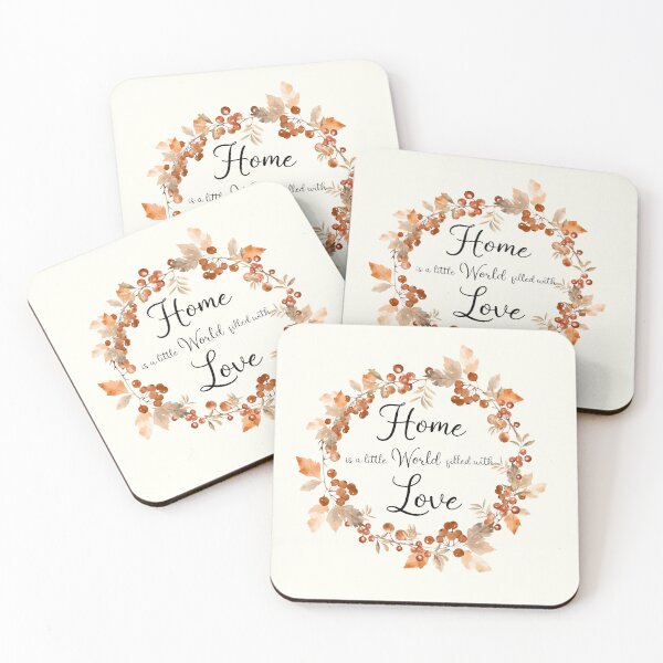 Item preview, WREATH HOME LOVE by Monika Strigel designed and sold by SunlightStudios.