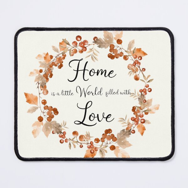 Item preview, WREATH HOME LOVE by Monika Strigel designed and sold by SunlightStudios.