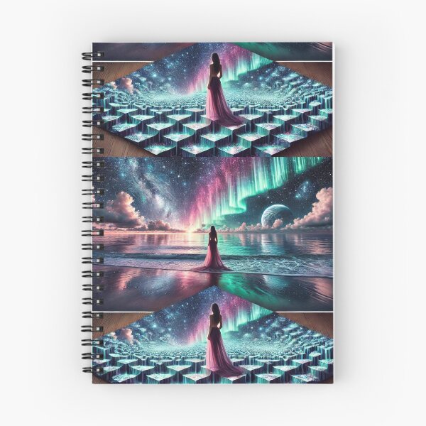 Item preview, Cosmic Beachscape: Infinite Reflections of Serenity designed and sold by Meta2Physical.