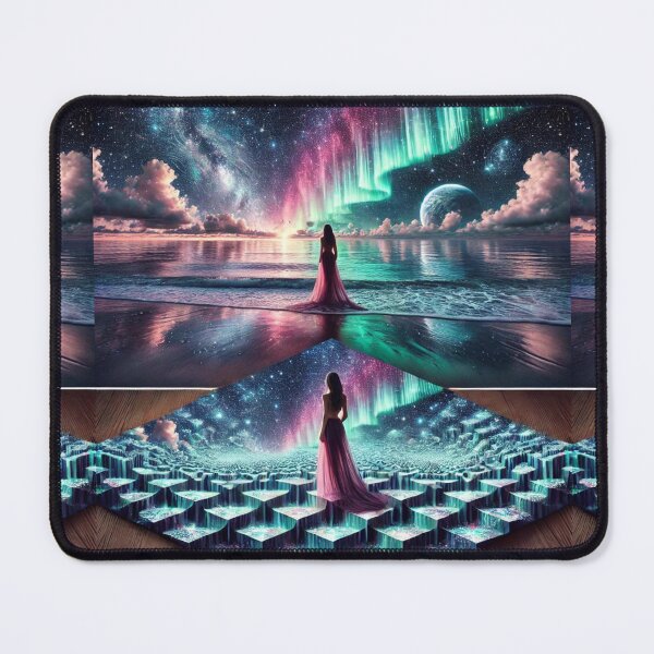 Item preview, Cosmic Beachscape: Infinite Reflections of Serenity designed and sold by Meta2Physical.