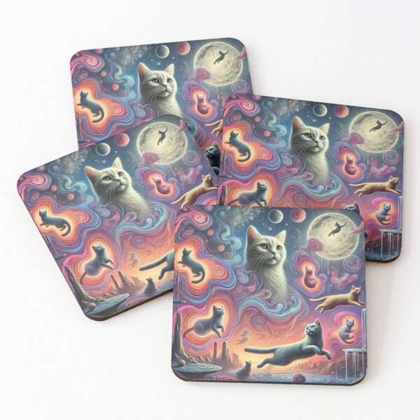 Item preview, Galaxy Cats designed and sold by BioscorDesigns.