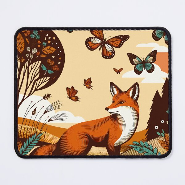 Item preview, Fox in a Meadow designed and sold by OutOfNowhere.
