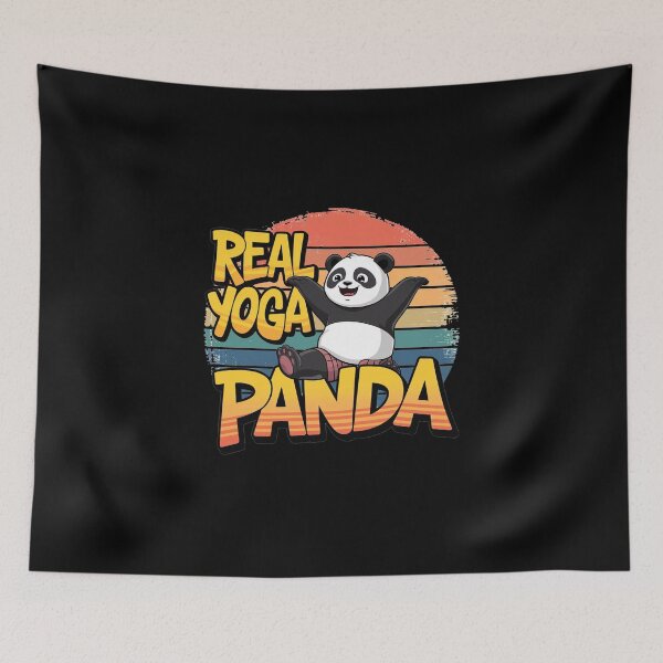 Item preview, Real Yoga Panda designed and sold by Gentle40Winks.