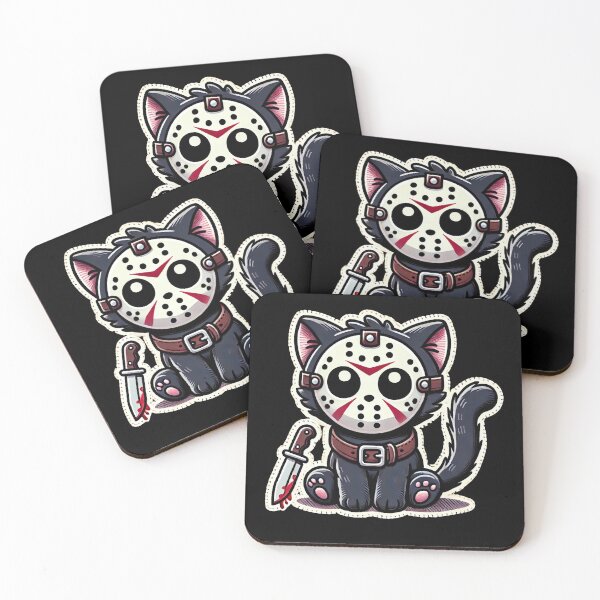 Item preview, Cute Killer Cat in Halloween costume Trick-or-treat! designed and sold by Rodim91.