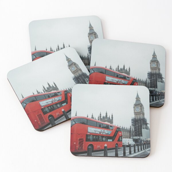 Item preview, Red Bus by Big Ben designed and sold by eugeniofelix.