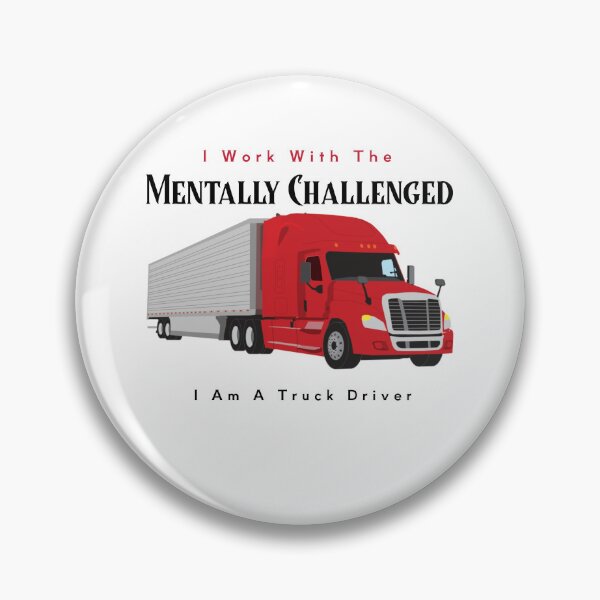Item preview, I Work With The Mentally Challenged... designed and sold by fgtdesignz.