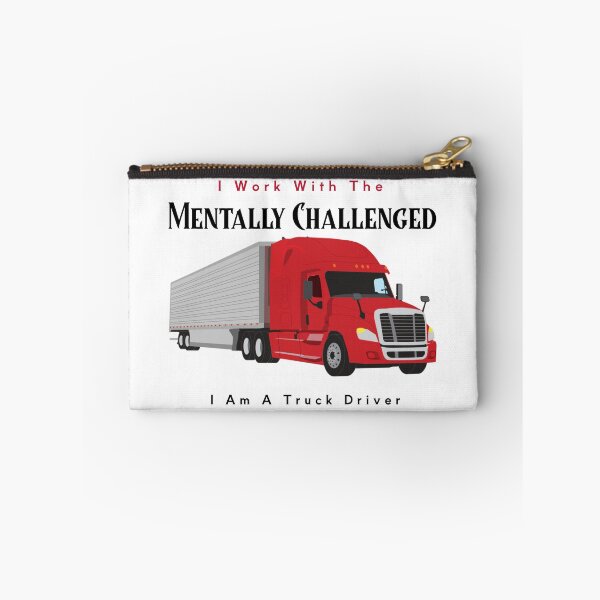 Item preview, I Work With The Mentally Challenged... designed and sold by fgtdesignz.