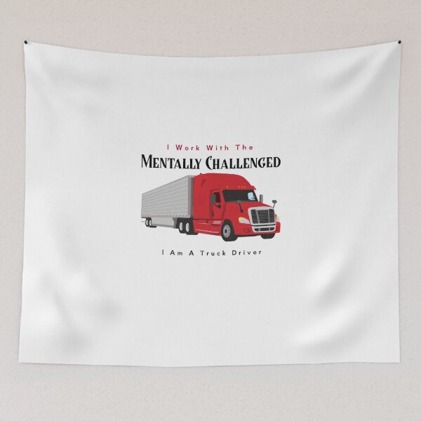 Item preview, I Work With The Mentally Challenged... designed and sold by fgtdesignz.