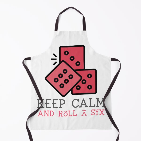 Item preview, Keep Calm and Roll a Six  designed and sold by LettsMerchntees.