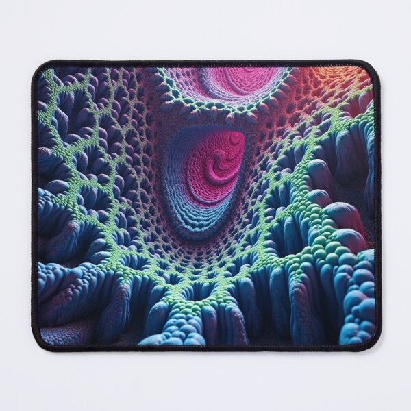 Item preview, "Vibrant 3D Organic Fractal Art in Psychedelic Colors" designed and sold by lamp148.
