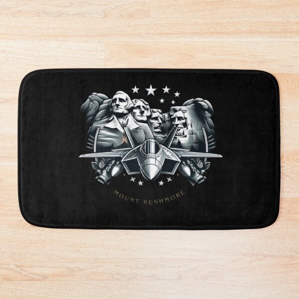 Item preview, F-22 raptor flying by Mount Rushmore  designed and sold by BeztProductz.