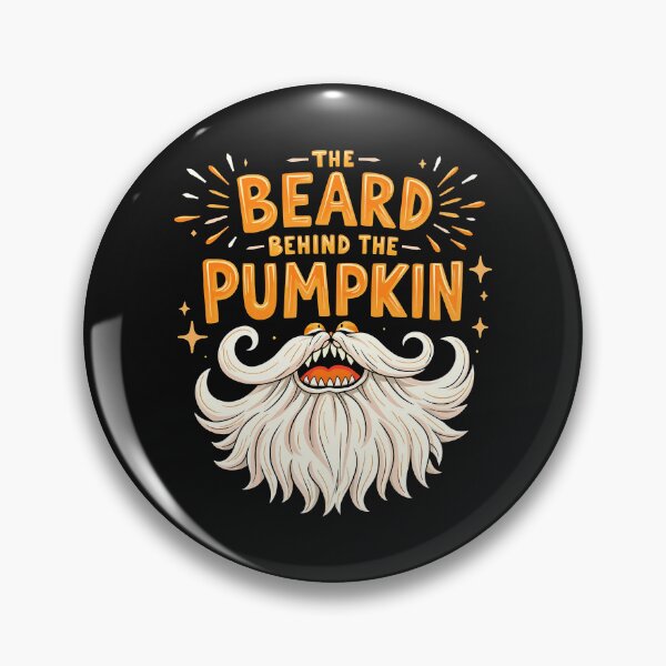 Item preview, The beard behind the pumpkin designed and sold by marfanna.