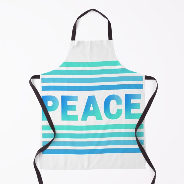 Item preview, Peace in turquoise blue designed and sold by Kalpa.