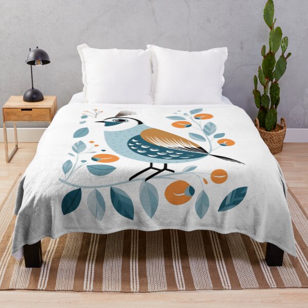 Item preview, Whimsical California Quail designed and sold by Sketch-Shack.