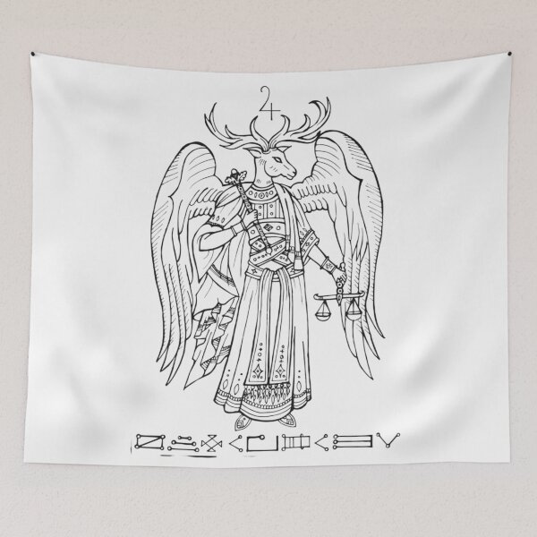 Item preview, Symbolism - The Divinity, the Watcher, the Scepter and the Libra designed and sold by PatronesKawai.