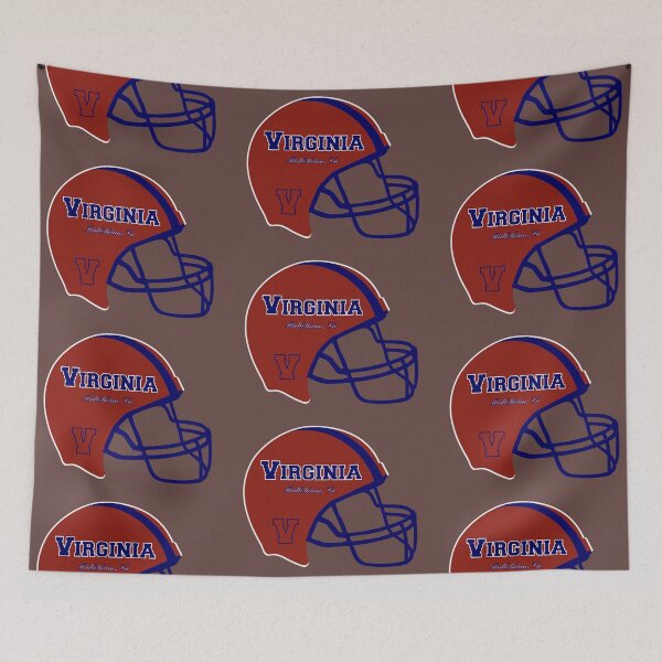 Item preview, Midlothian Virginia VA Football Helmet  designed and sold by Lartheviking.