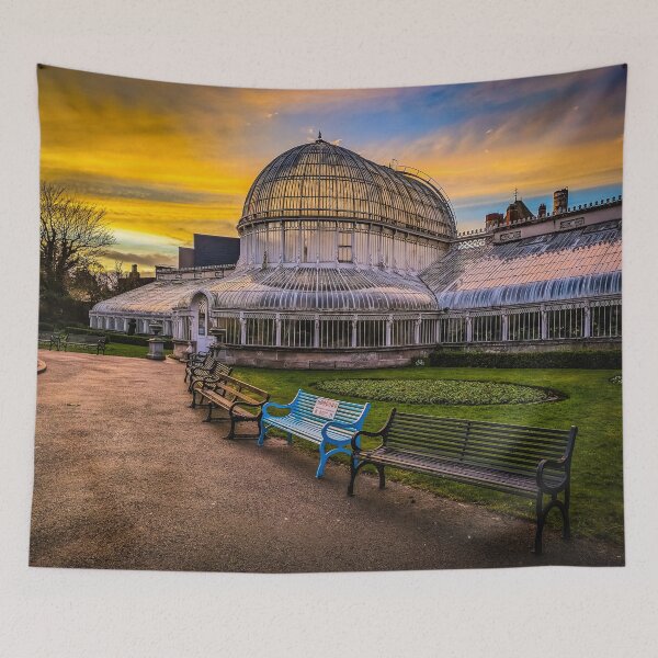 Item preview, Golden Sunset at Belfast Botanic Gardens designed and sold by KMNscapes – Ireland Prints & Beyond.
