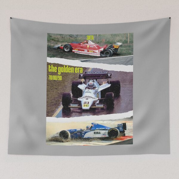 Item preview, The golden era-Vintage F1 Tribute designed and sold by 3NTAGraphic.