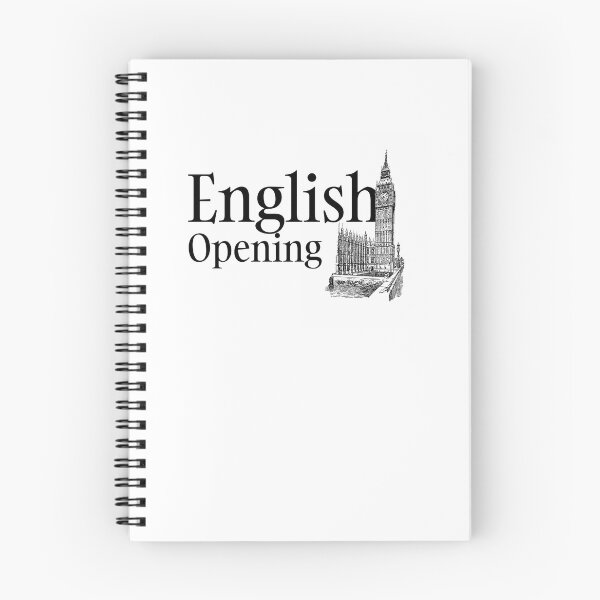 Item preview, English Opening - Chess Opening Design designed and sold by felixpauli.