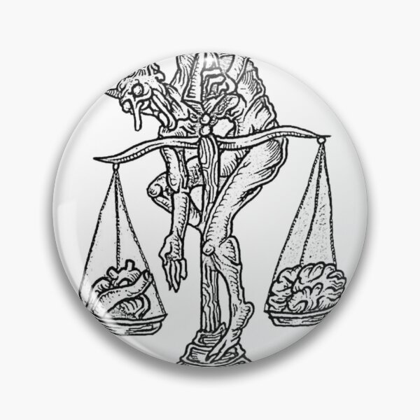 Item preview, Symbolism - The Devil, the heart, the mind and Libra designed and sold by PatronesKawai.