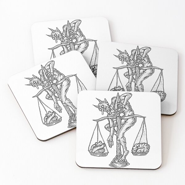 Item preview, Symbolism - The Devil, the heart, the mind and Libra designed and sold by PatronesKawai.