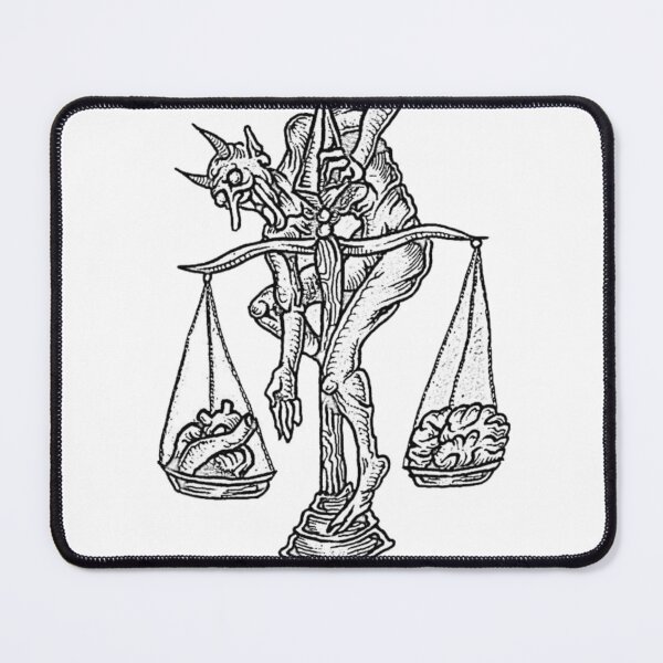 Item preview, Symbolism - The Devil, the heart, the mind and Libra designed and sold by PatronesKawai.