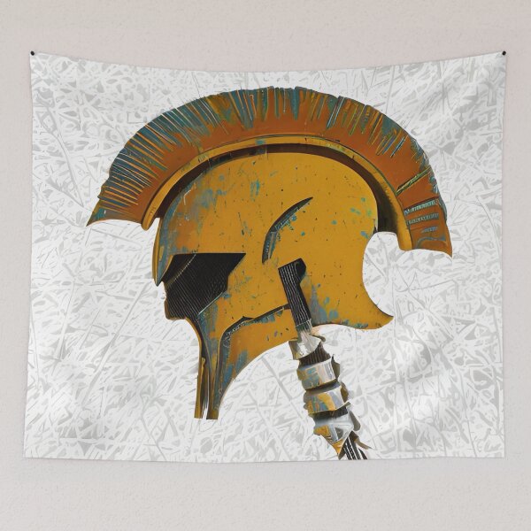 Item preview, Warriors helmet designed and sold by Glenbobagins.