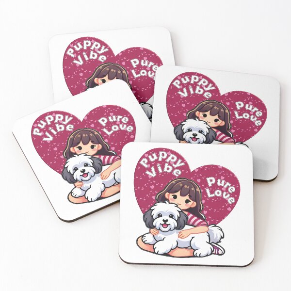 Item preview, Puppy Vibe, Pure Love  designed and sold by VibeHiveThreads.