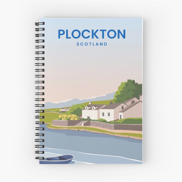 Item preview, Beautiful view with house and lake of Plockton in Scotland designed and sold by skalihm.