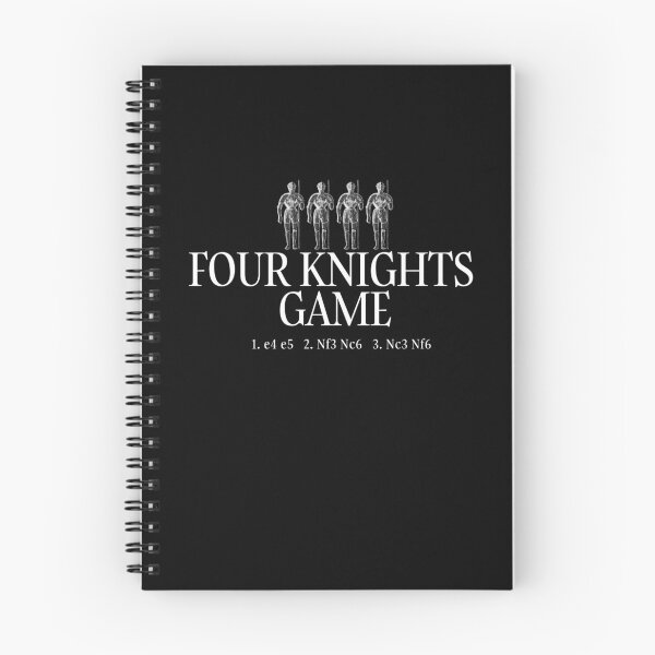 Item preview, Four Knights Game - Chess Opening Design designed and sold by felixpauli.