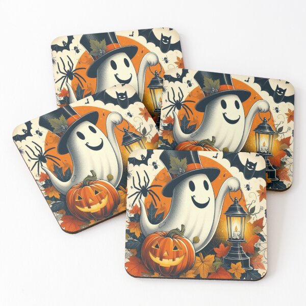 Item preview, Vintage Halloween Ghost designed and sold by harwoodkp.
