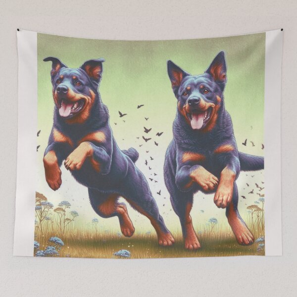 Item preview, Australian Dogs Sheppards and Blue Heller The Hound series v7 designed and sold by Helios Be. Lavsh.