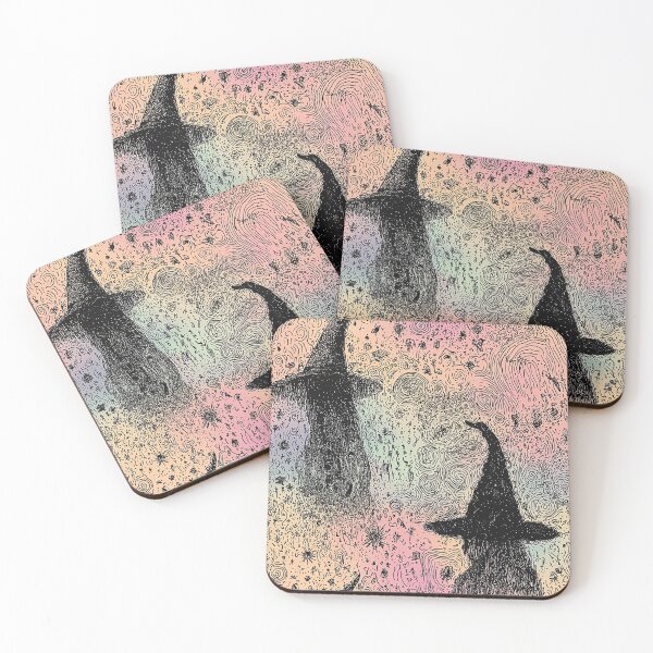 Item preview, A whimsical witch pattern designed and sold by The Retro Stop.