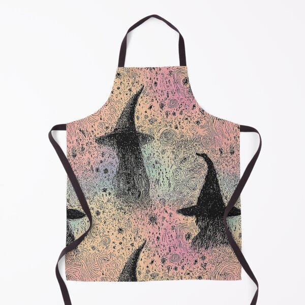 Item preview, A whimsical witch pattern designed and sold by The Retro Stop.