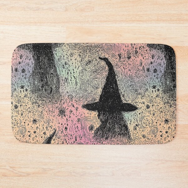 Item preview, A whimsical witch pattern designed and sold by The Retro Stop.