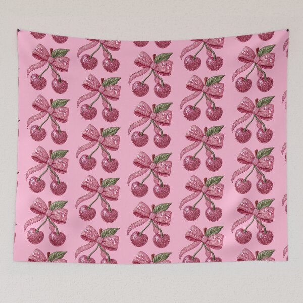 Item preview, Cute Sparkly Cherries Patch designed and sold by Creative Brat Design Studio.