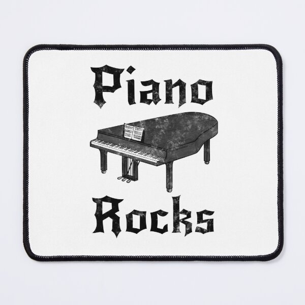 Item preview, Piano Rocks, Pianist Heavy Metal Musician Goth designed and sold by doodlerob.