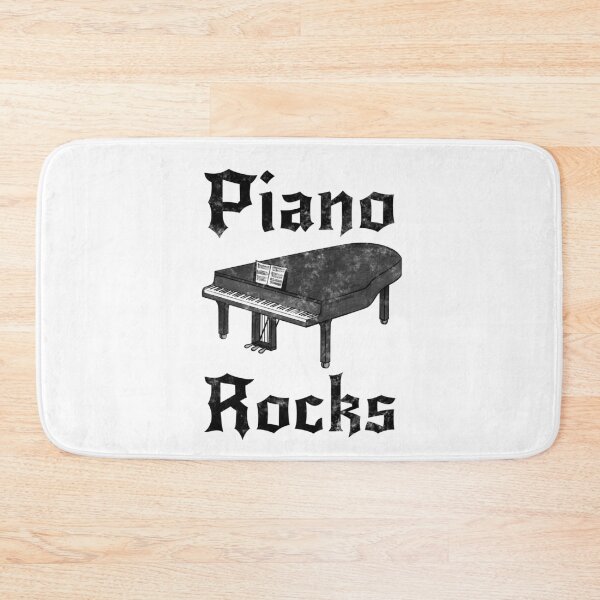 Item preview, Piano Rocks, Pianist Heavy Metal Musician Goth designed and sold by doodlerob.