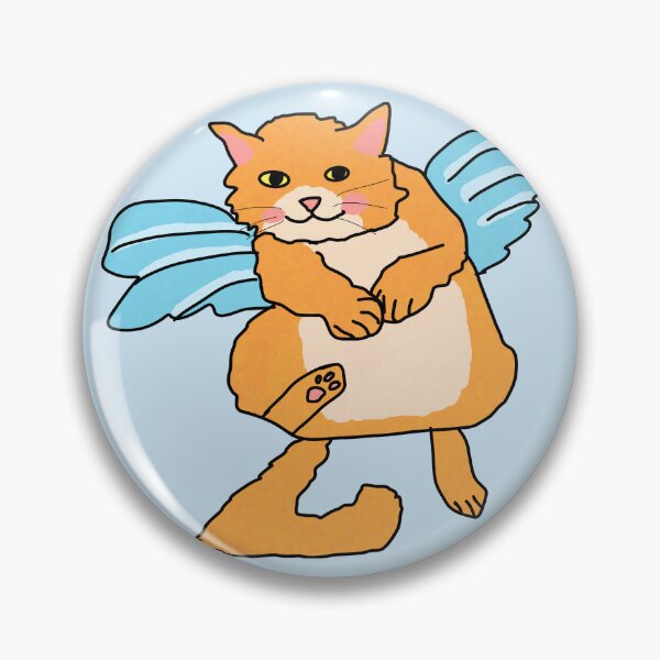 Item preview, Winged cat  designed and sold by Kaewtaming.