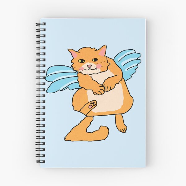 Item preview, Winged cat  designed and sold by Kaewtaming.